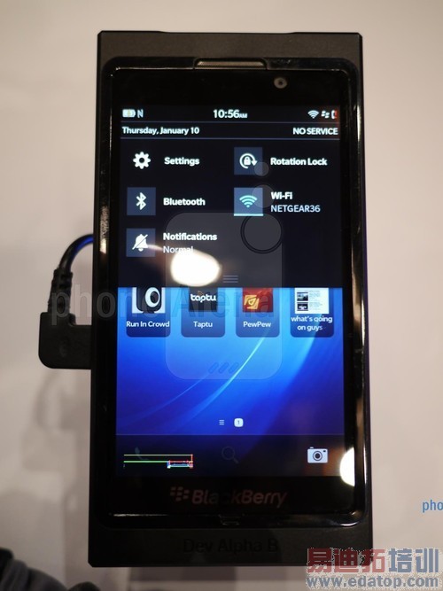 ��ȫͼ����ʾBlackBerry 10ϵͳȫ������ 