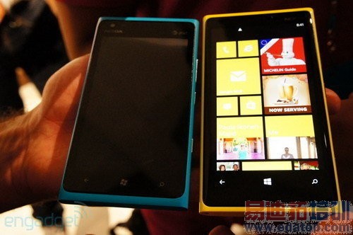 五大变化 诺基亚Lumia920真机对比Lumia900