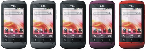 TCL�Ƴ��׿��Ƹ��������ֻ� ȫ�淢�������ֻ�
