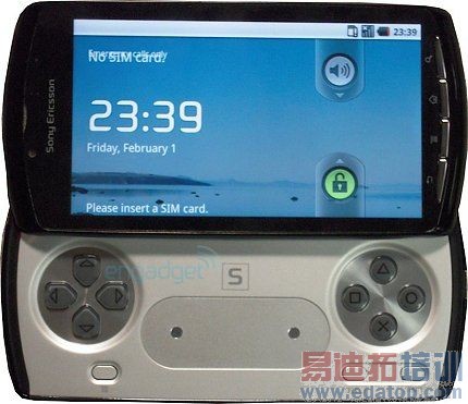 索尼爱立信游戏手机Xperia Play亮相美国