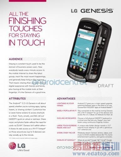 ����Ѱ��· LG Genesis�����ع� [ͼ]