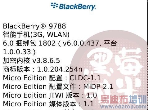 首款中国移动TD-SCDMA黑莓手机9788曝光