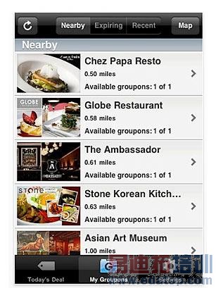 �������Ӧ�ã��Ϳ���ȷ����Զ�������Groupon�Ľ���