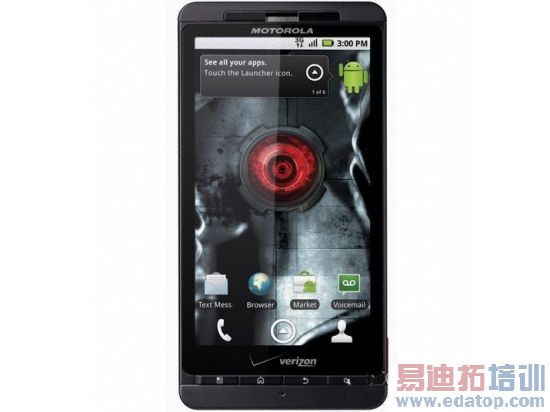 ���Ŷ���Ħ������Droid X���ȵ�½�㶫