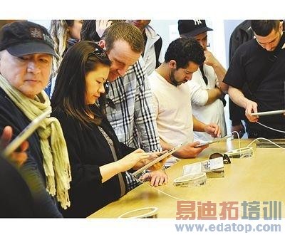 ����˿͹�iPad�������ʵ��ѣ�ƻ����������