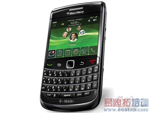 经典商务机 3G旗舰黑莓9700售价3460元