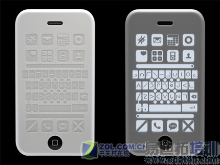 不看屏幕也能用!iPhone盲人手机壳现身