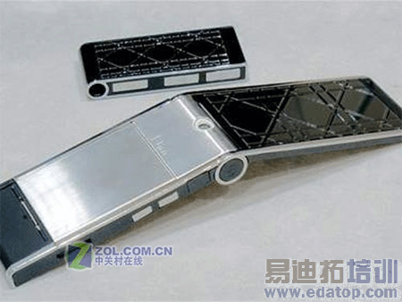 精细制作+时尚设计 无钻版Dior手机现身