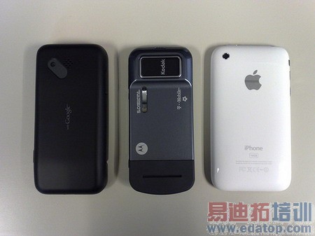 Google G1�Ա�iPhone 3G��MOTO ZN5