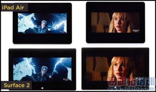 ����ƽ�壺iPad air�Ա�Surface2 ƻ���걬΢��