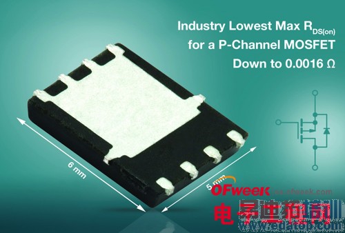 Vishay�Ƴ�����ҵ�����RDS(on)��P����MOSFET