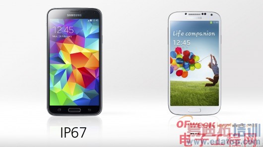 Galaxy S5��Galaxy S4����Աȣ�ͼ�ģ�