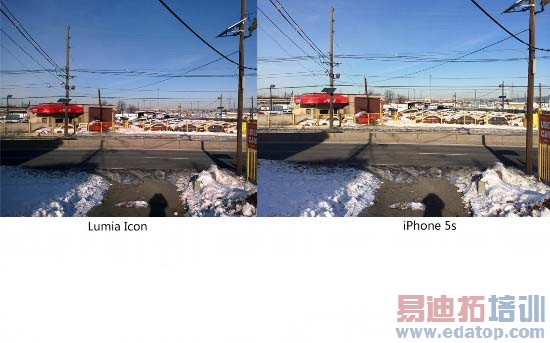ŵ����Lumia Icon��ƻ��iPhone 5s�Ա����⣨ͼ�ģ�