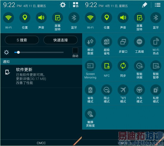 GALAXY S5�Ա�HTC One M8 ����������ܣ�ͼ��