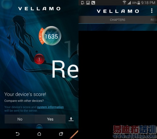 GALAXY S5�Ա�HTC One M8 ����������ܣ�ͼ��