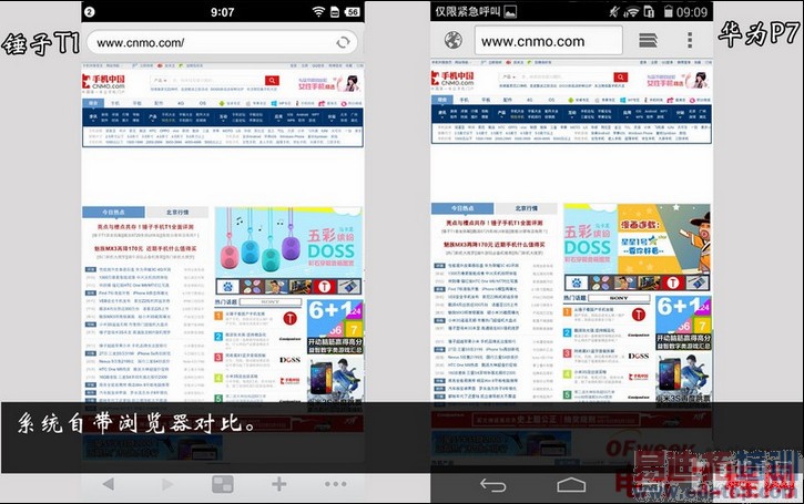 �Ա����⣺�����ֻ�VS��ΪP7 ˭�ܽ�ɱС��3S��