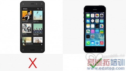 ����֮ս����ѷFire Phone����iPhone 5S