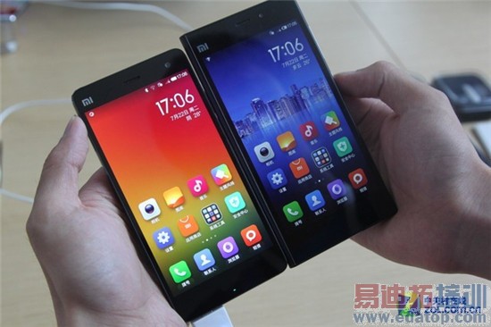 小米3/小米4真机对比:做工究竟多精致?