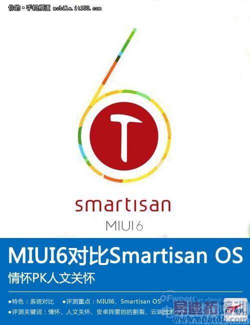 ȫ��MIUI6�Ա�Smartisan OS��С����ʤ�����ֻ�