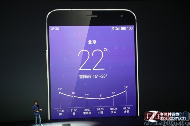 魅族MX4发布会现场直击:跑分超4W+ 叫板小米4