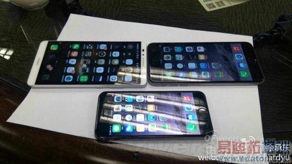��Ϊ���ܲ�ɹMate 7ƻ��iPhone 6����