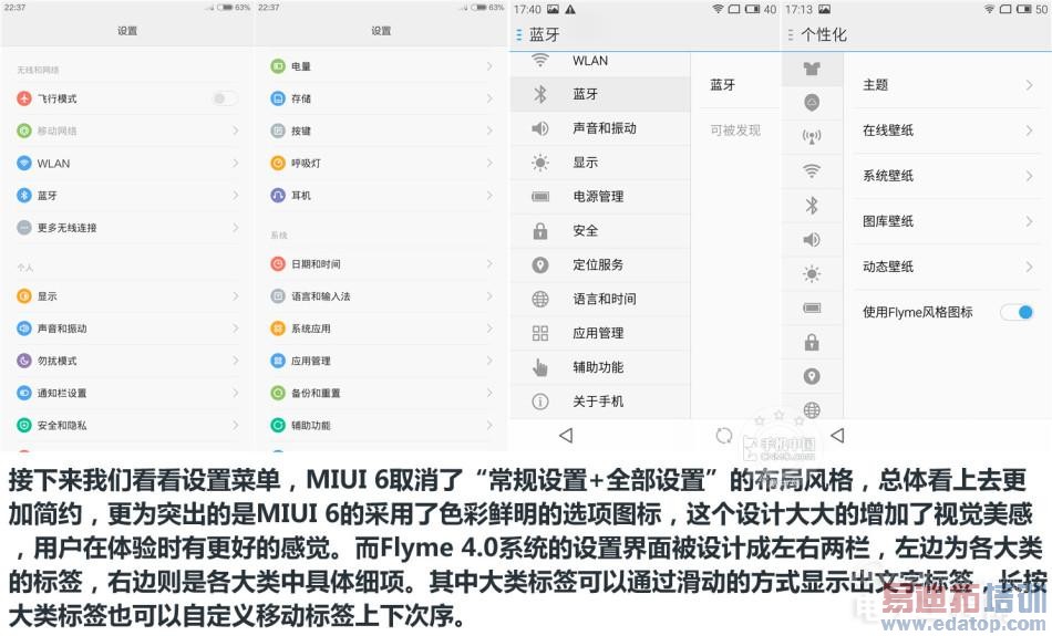 ������������Flyme 4�����������  �걬MIUI 6