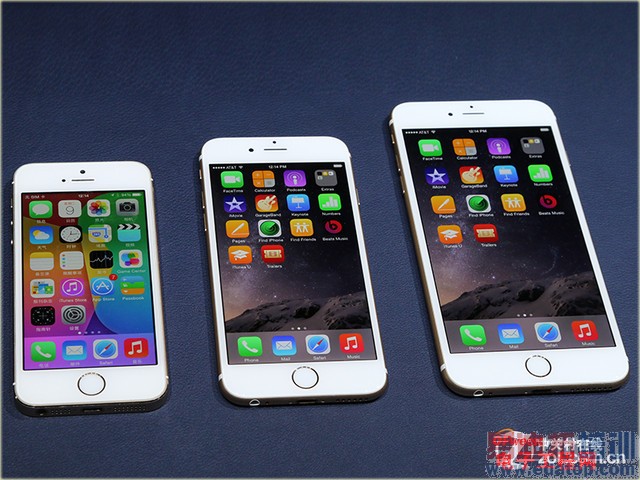 iPhone6/Plus/5S/5C全面对比评测:不屑小米4魅族MX4