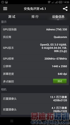 IUNI U3���⣺2K����������MX4 Pro ����801�ȼ�С��4