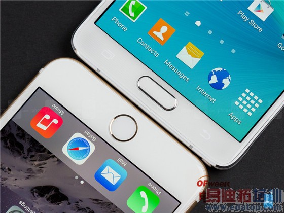 ����ͷ֮����iPhone6 Plus�Ա�����Note4 ��˦��ΪMate7/HTC