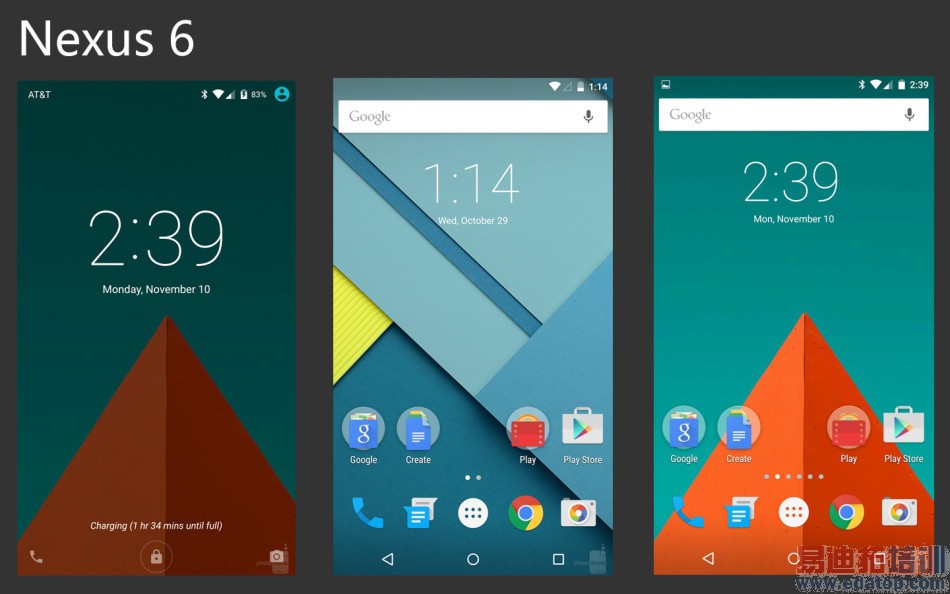 ������֮�� ͼ˵��Nexus 6�Ա�iPhone 6 Plus