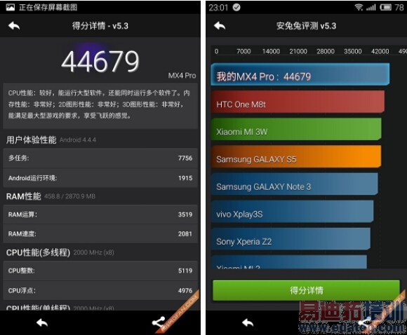 ����MX4 Pro������⣺��Ϊ��ҫ6 Plus/С��5��γ�Խ��