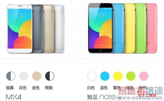 魅蓝Note对比魅族MX4评测: