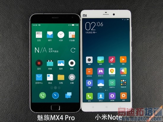 С��Note�Ա�����MX4 Pro���콢֮��˭���ã�