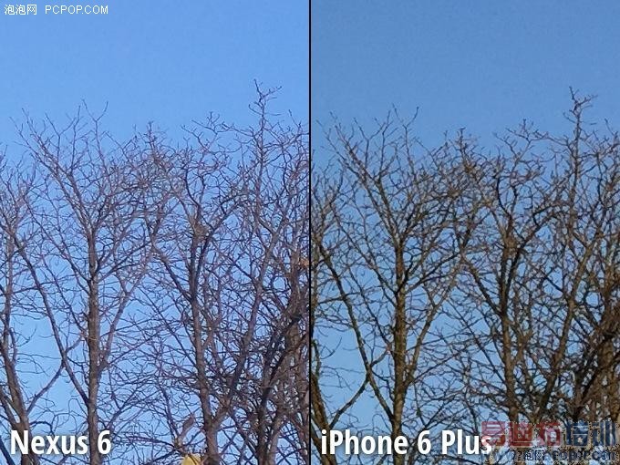 Moto Nexus 6/iPhone 6 Plus 拍照对比