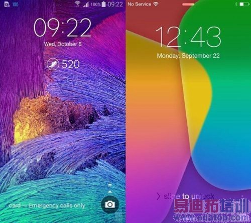 �콢�Ծ���Galaxy Note 4/iPhone 6��ϸ�Ա�����