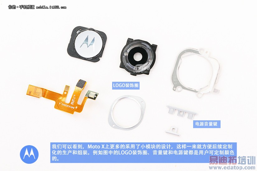 MOTO X拆解,Moto X+1拆解,新Moto X拆解