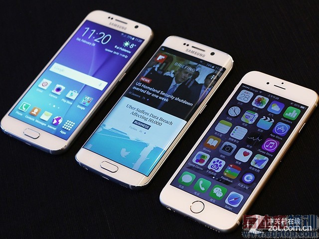 三星GALAXY S6对比iPhone 6