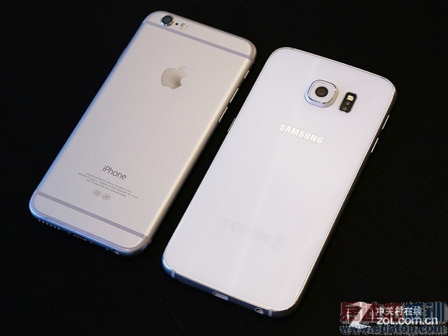 三星GALAXY S6对比iPhone 6