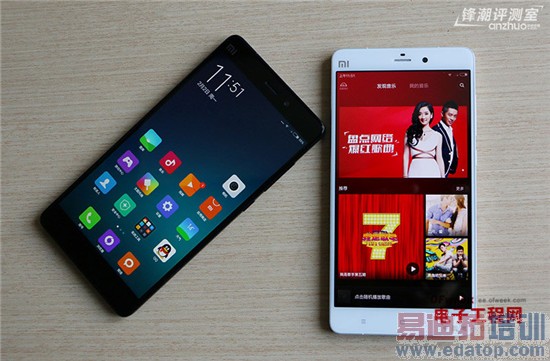 小米Note白色版vs新Moto X真机图赏:3000元市场谁更有戏