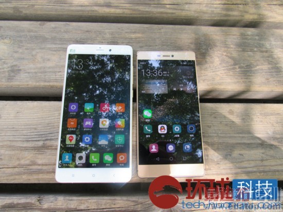 华为P8 vs小米Note顶配版对比评测:麒麟935对撞骁龙810