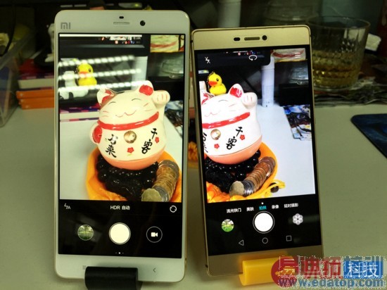 华为P8 vs小米Note顶配版对比评测:麒麟935对撞骁龙810
