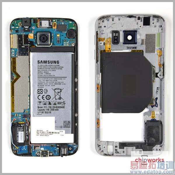 三星Galaxy S6芯片级拆解:彻底甩开高通芯?