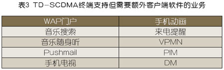 TD-SCDMA终端评估及发展策略