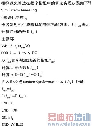 模拟退火算法的地面电视频率指配方法研究