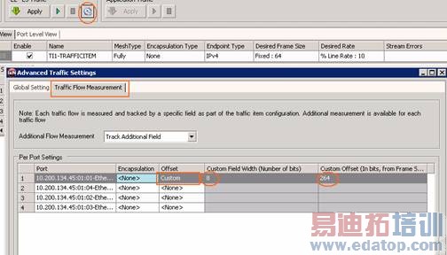 IxNetwork附加段跟踪特性的应用