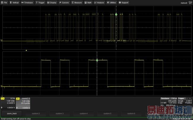 通过定制简化示波器的操作过程