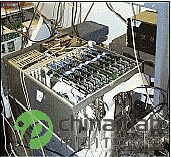 ͼ2��MAAT��8��Harris 40214�ɱ��ֱ�������±�Ƶ����8��C54x DSP���