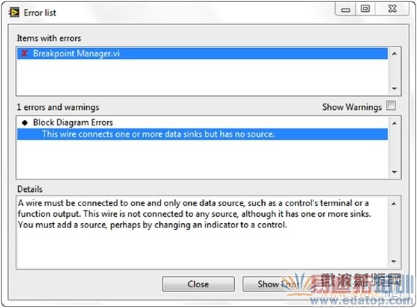 ��NI LabVIEW�н���ͼ�λ���̵�����