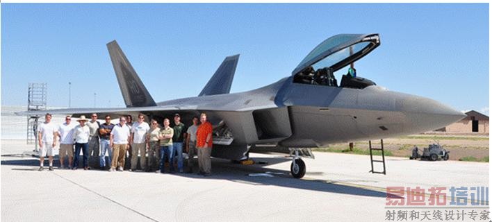 NAH测量团队与F-22