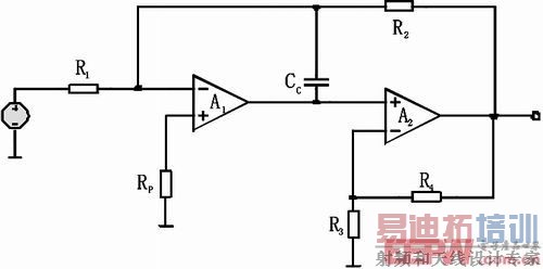 高输出电压摆率组合放大器